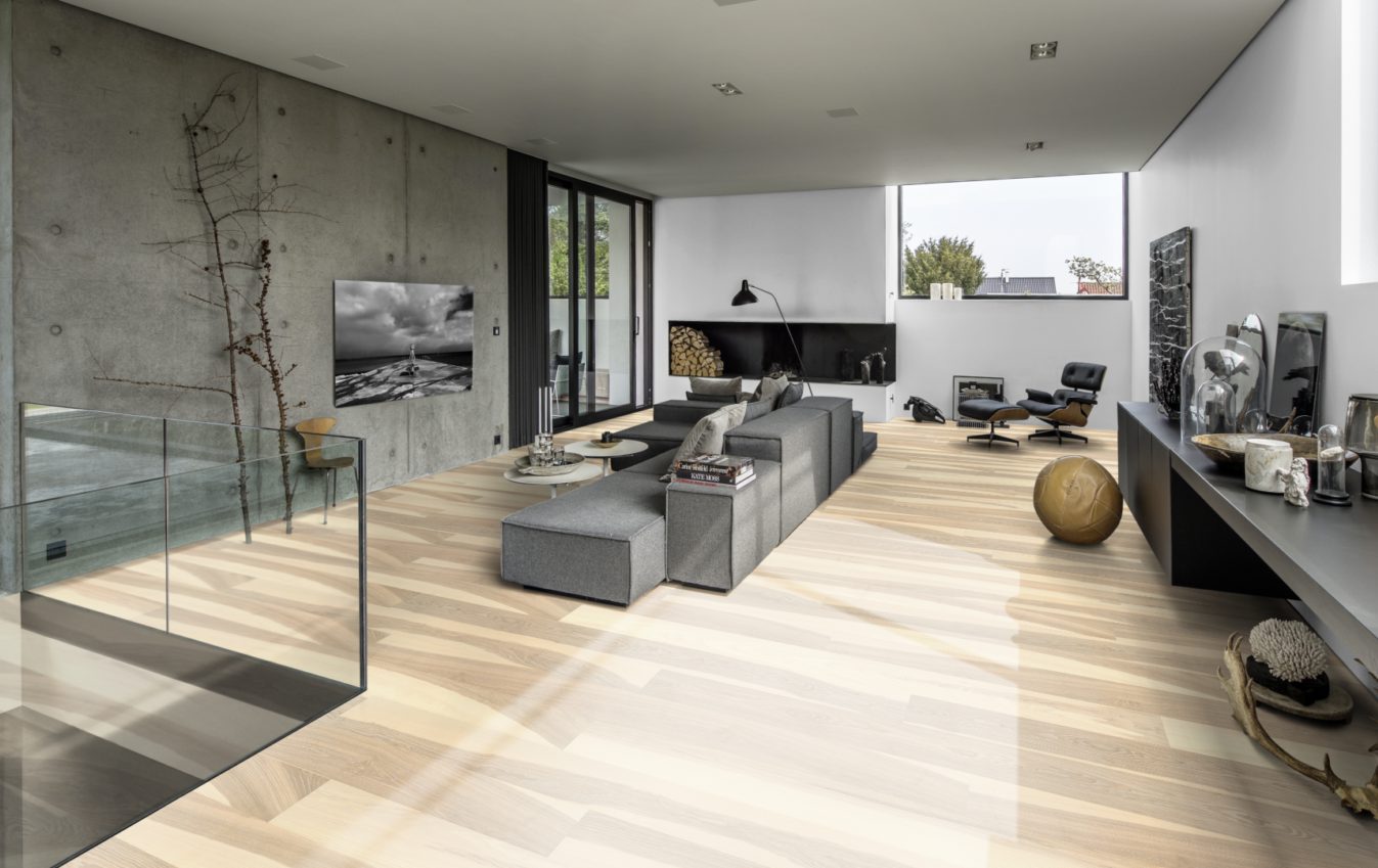 Паркетная доска Kahrs Люкс Ясень Прилив Flow 151N8AAKG4KW240 Lively 2420×187×15